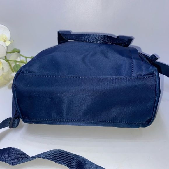 Tommy Hilfiger Canvas Tote Blue Small - Picture 5 of 11